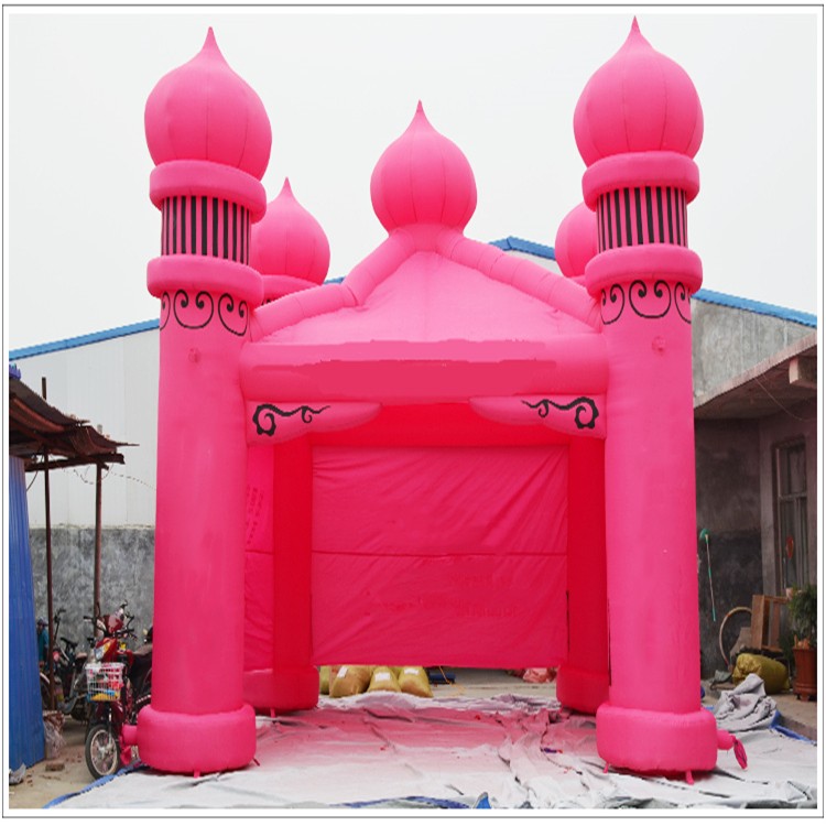 兴安粉色帐篷